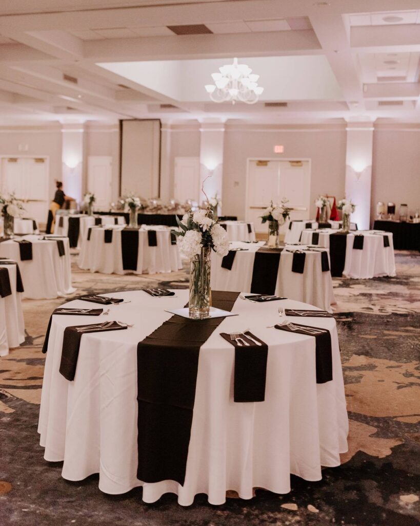 reception at 1881 Events Hall in Spartanburg, South Carolina
