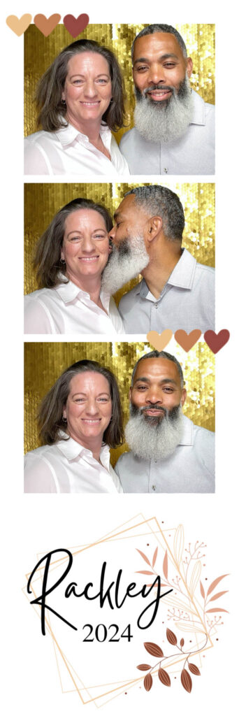 Photo Strip of guests from a photo booth